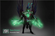 Fractal Horns of Inner Abysm Sea Green