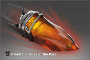 Kinetic Flames of the Pyre